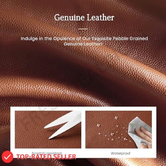 Genuine Leather Hobo Crossbody Bag Soft Slouchy Minimal Chic Classic Style - Picture 4 of 8